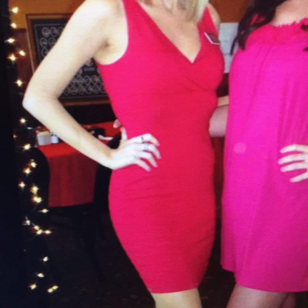 Pink express dress